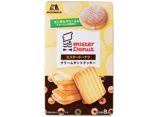 森永製菓 ミスタードーナツクリームサンドクッキー 8コ入