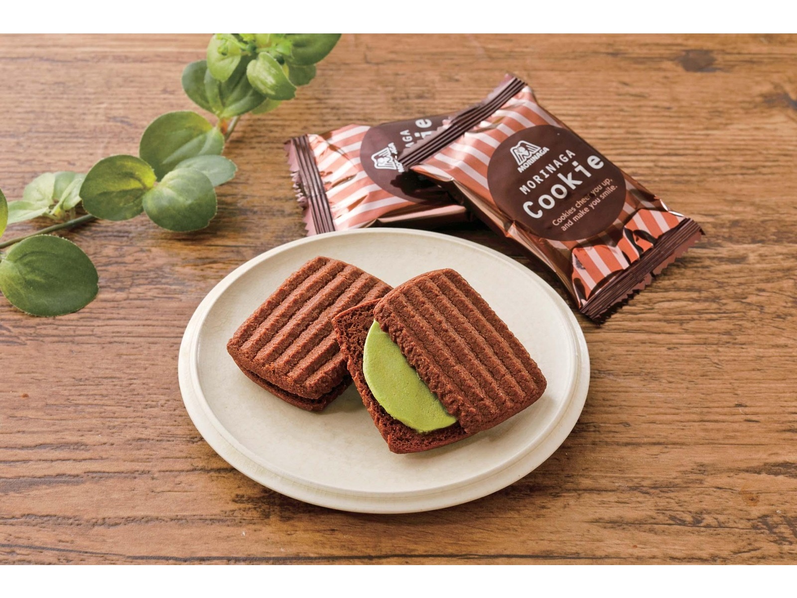 森永製菓 合わせ抹茶サンドクッキー 8コ入| コープこうべネット