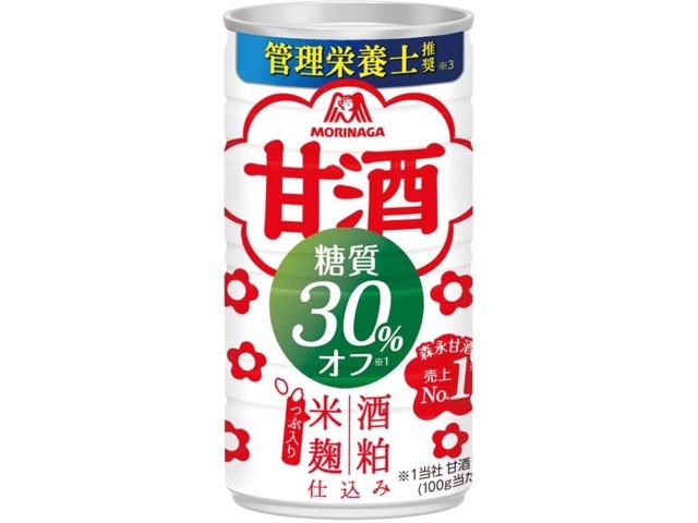 森永製菓 甘酒糖質30％オフ 185g| コープこうべネット
