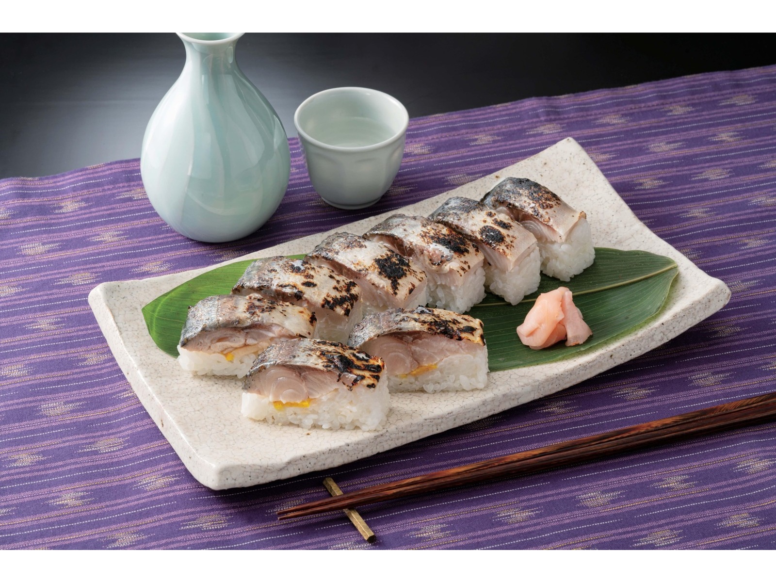 フェニックス たん熊北店監修 炙りしめ鯖棒寿司 250g（8切