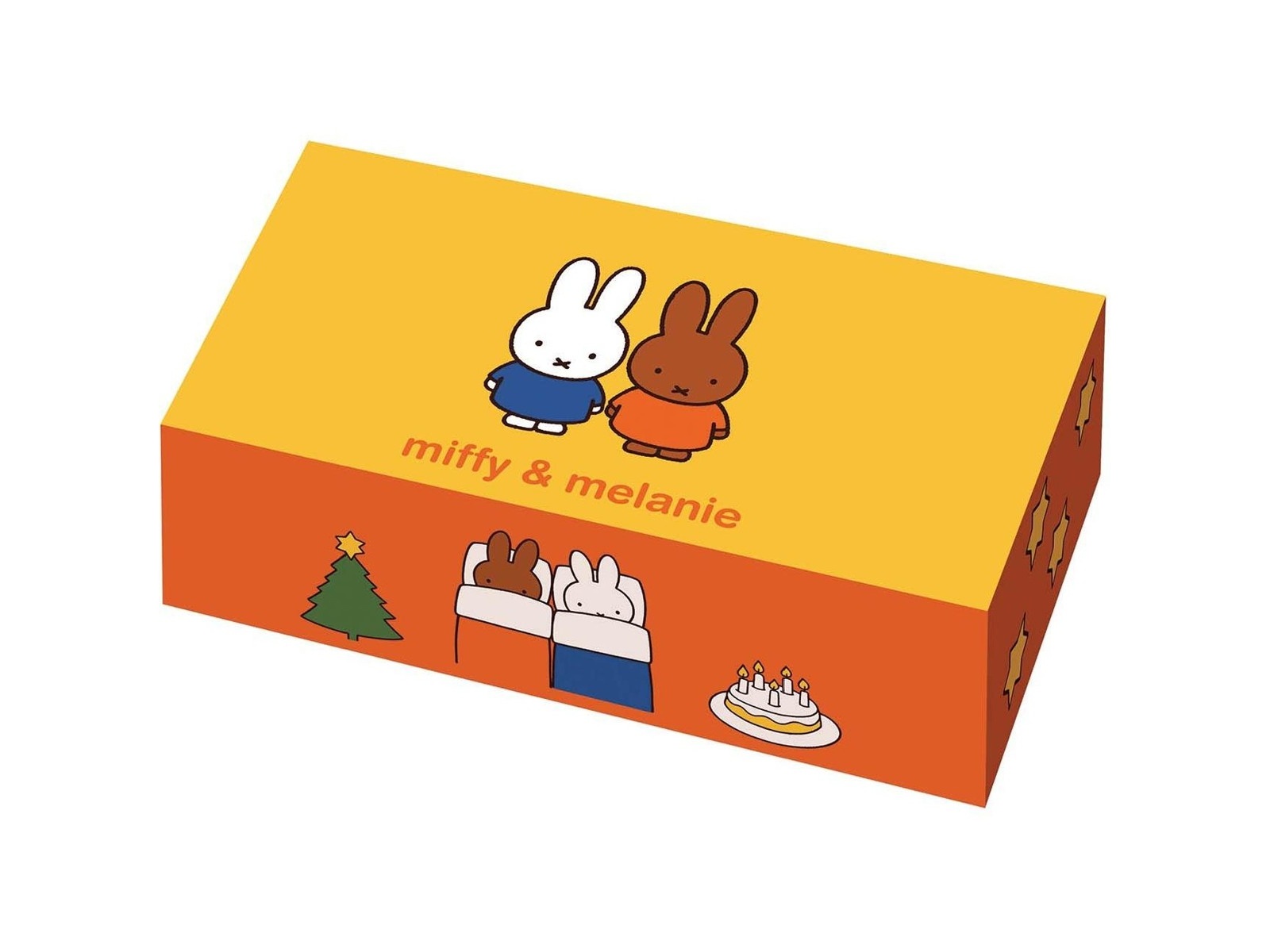 ミッフィー＆メラニー チーズとショコラのクリスマスケーキ 1箱（2コ入
