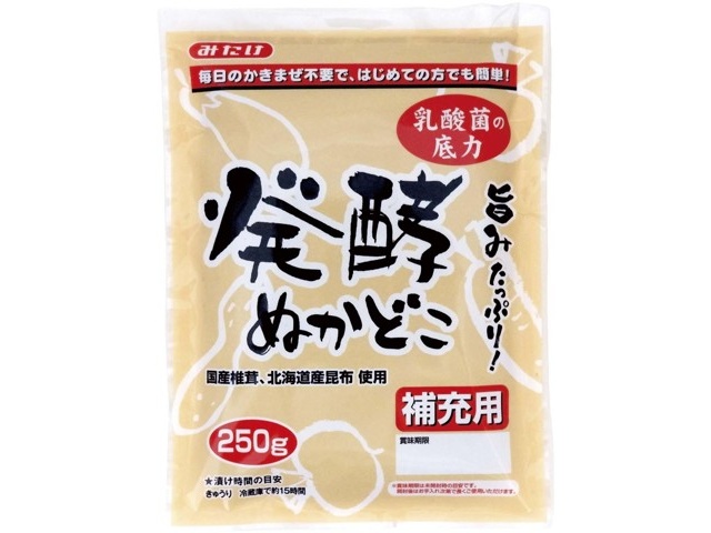 みたけ 発酵ぬかどこ補充用 250g| コープこうべネット