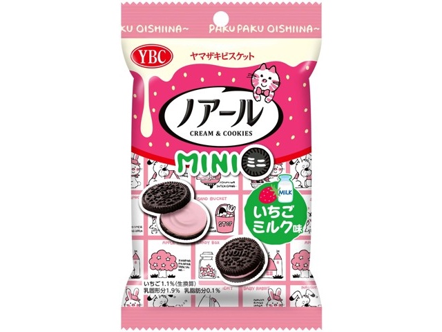 ヤマザキビスケット ノアールミニいちごミルク味 48g | WEB