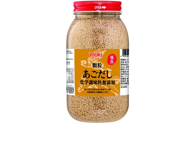 あごだしさん専用 ユウキ 化学調味料無添加あごだし 400g| コープこうべネット