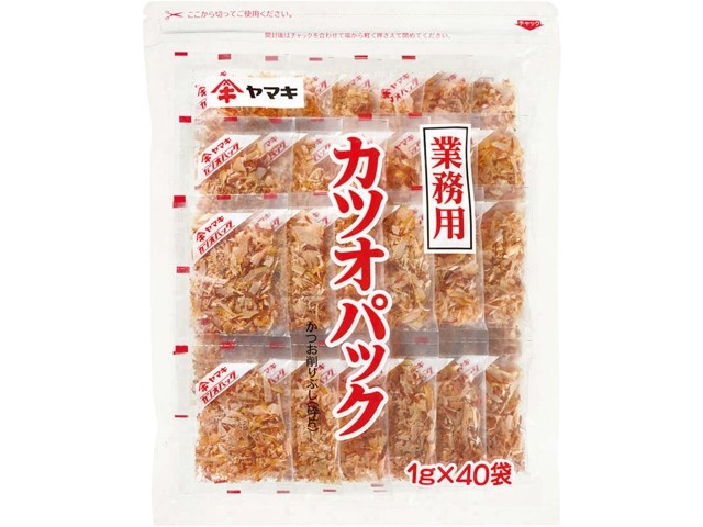 ヤマキ 業務用カツオパック 1g×40袋入 | WEB限定セレクション