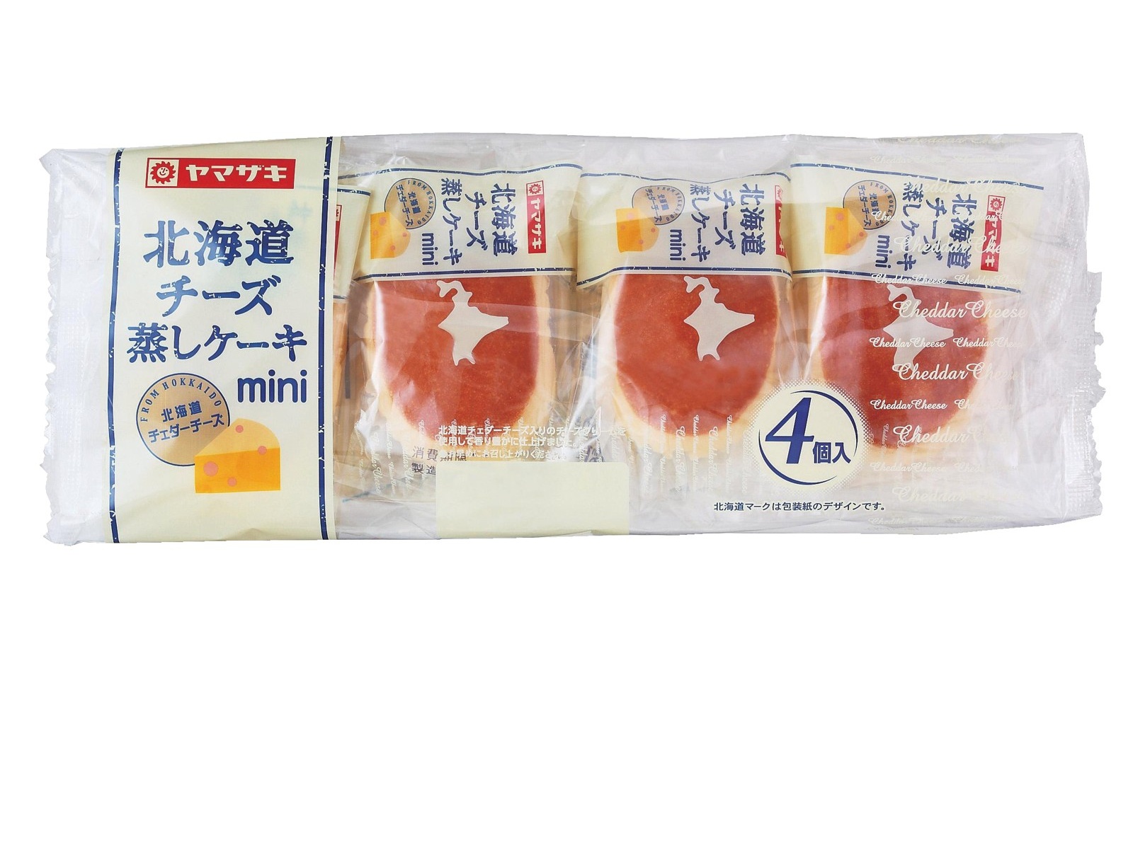 ヤマザキ 北海道チーズ蒸しケーキミニ 4コ入| コープこうべネット