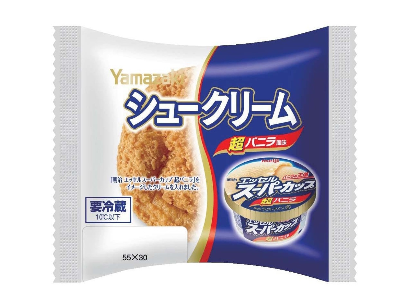 ヤマザキ シュークリーム（エッセルスーパーカップ超バニラ風味） 1コ