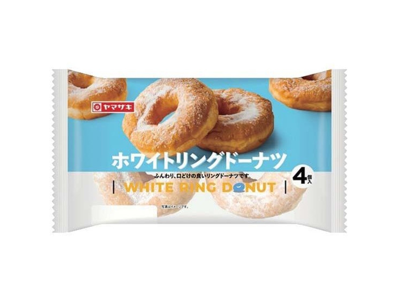 ヤマザキ ホワイトリングドーナツ 4コ入 | コープこうべネット