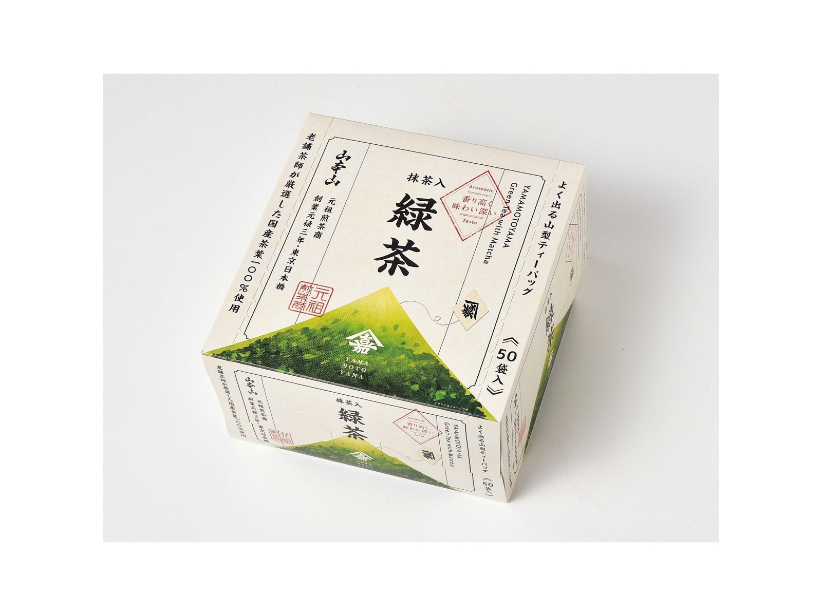 山本山 抹茶入 緑茶ティーバッグ 1箱（50袋入）| コープこうべネット