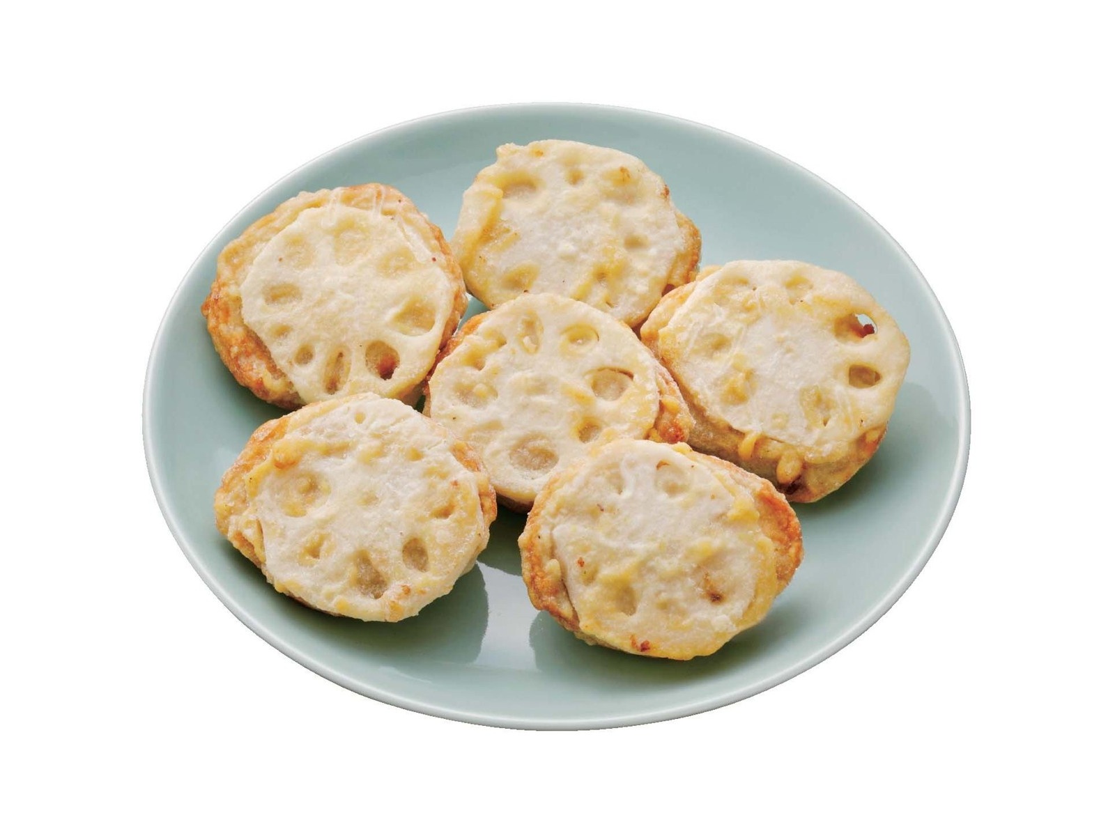 ヨコオ 国産鶏の蓮根はさみ天(角切り生姜入) 6コ入(162g)| コープ