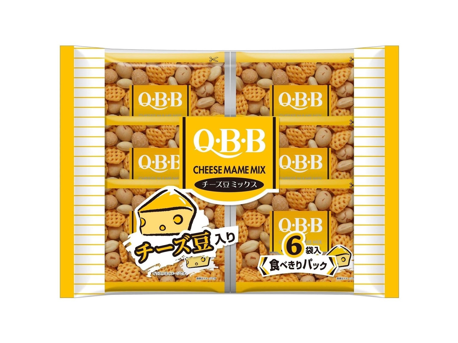 QBB チーズ豆ミックス 6袋（120g）| コープこうべネット