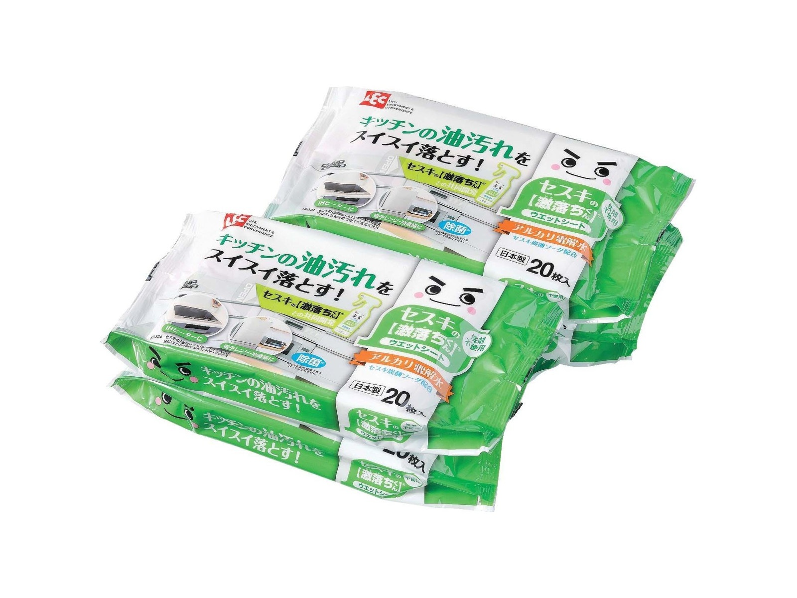 レック セスキの激落ちくんシートキッチン用 20枚入×4コ組