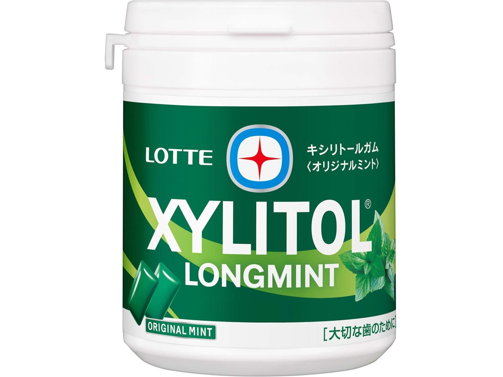 ロッテ キシリトールガムロングミントオリジナルミントファミリー