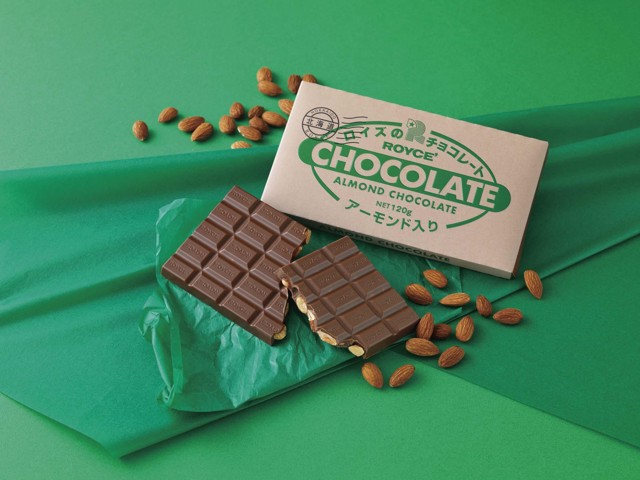 アーモンド　板 ロイズコンフェクト 板チョコレート［アーモンド入り］ 1箱