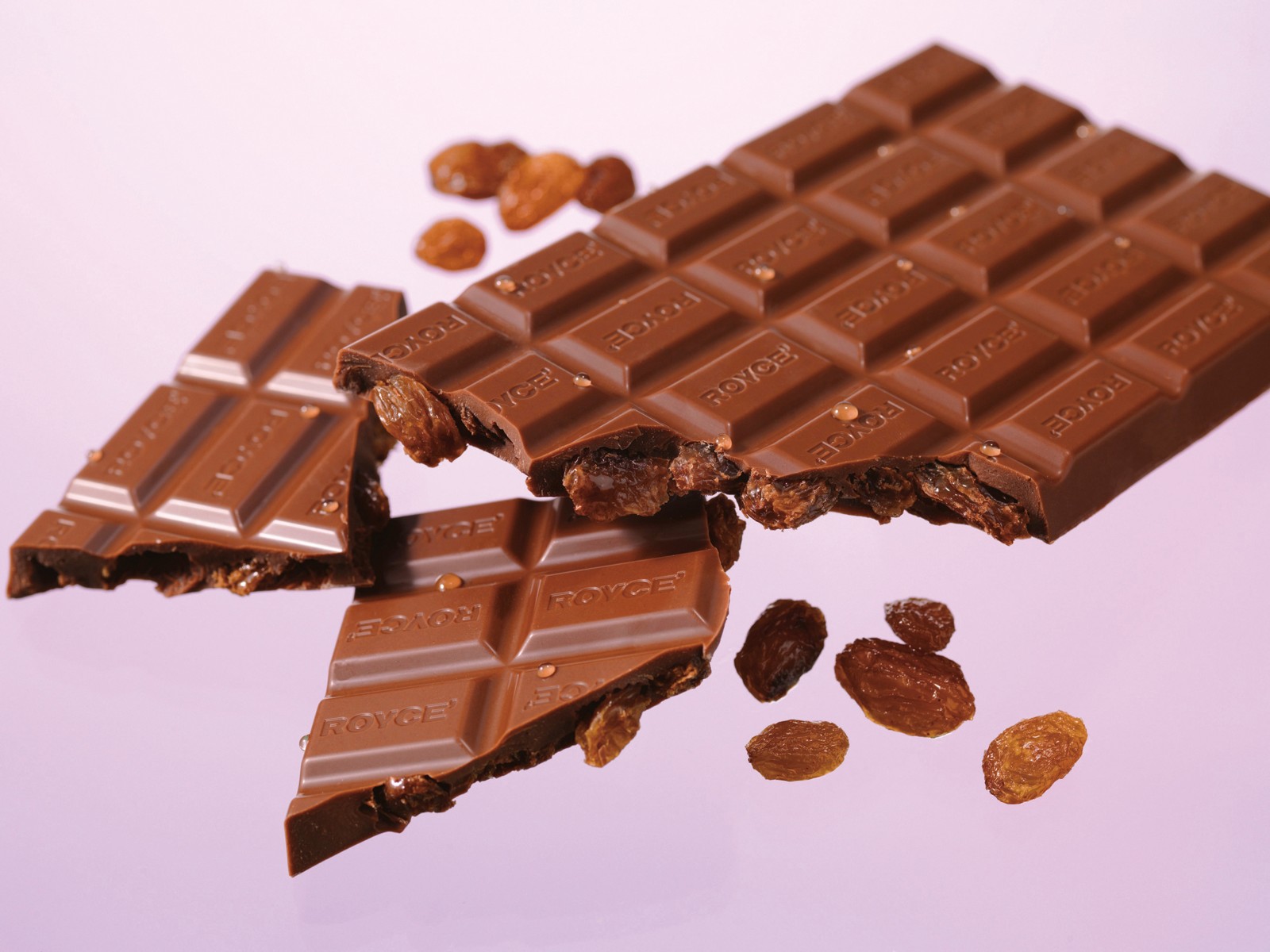 ロイズコンフェクト 板チョコレート［ラムレーズン］ 1箱（125g