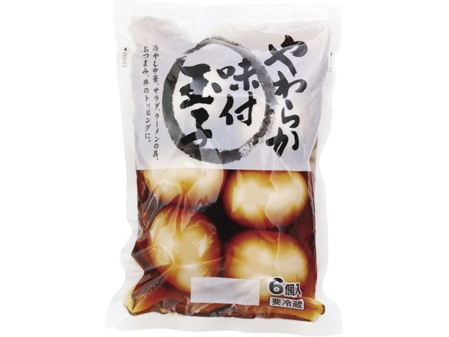 ワイエムフーズ やわらか味付玉子 6コ入| コープこうべネット