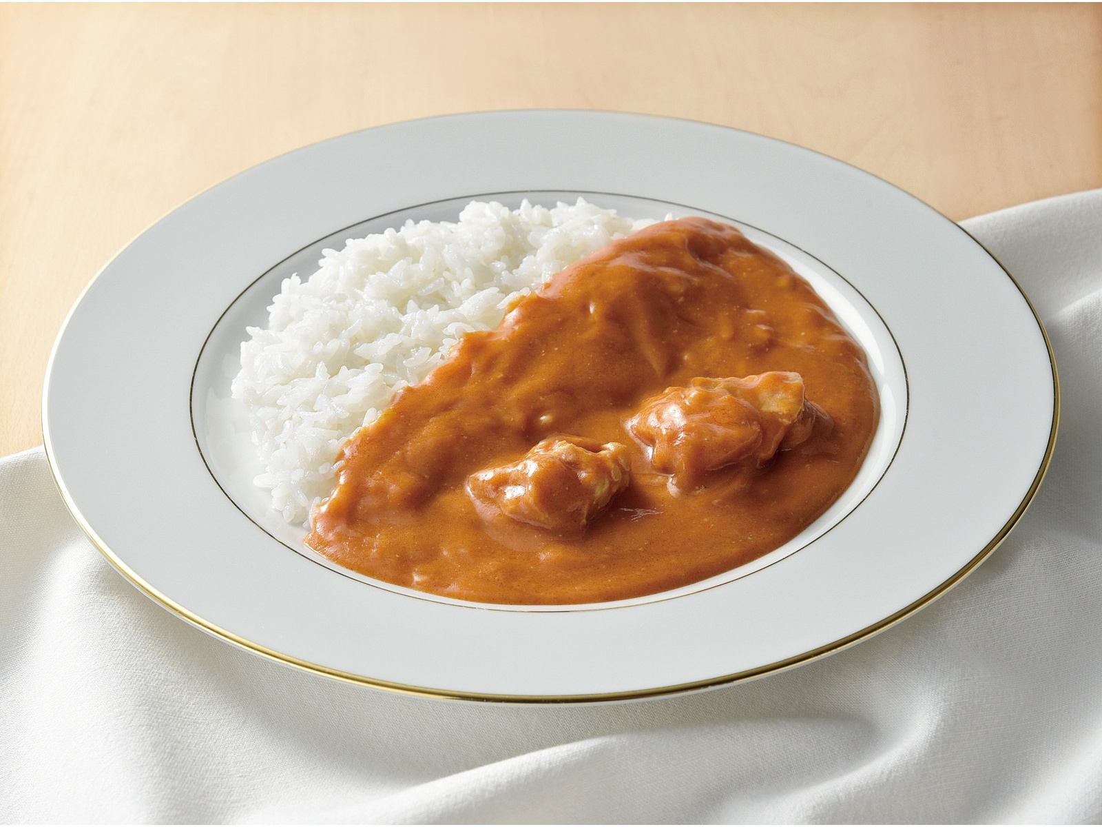 新宿中村屋 レンジde満足！バターチキンカレー 1人前（160g）×2