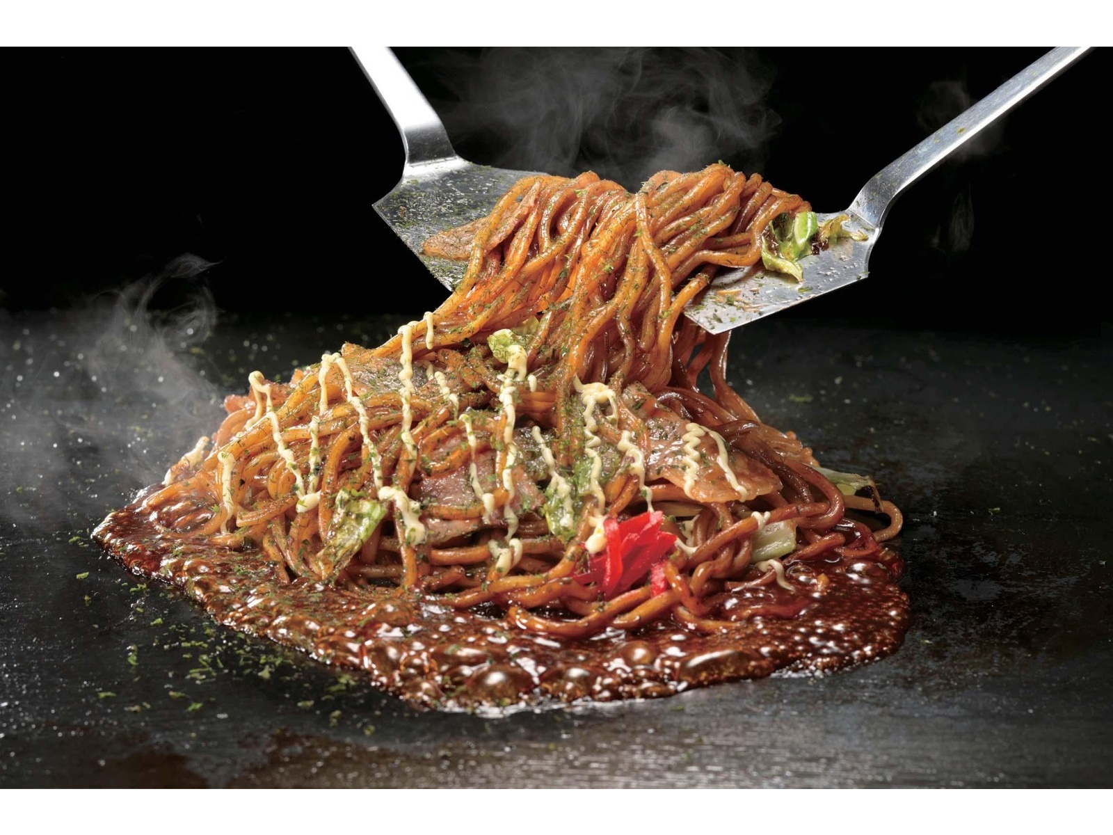 西山製麺 ぼてぢゅう監修 太麺焼そば 2人前| コープこうべネット