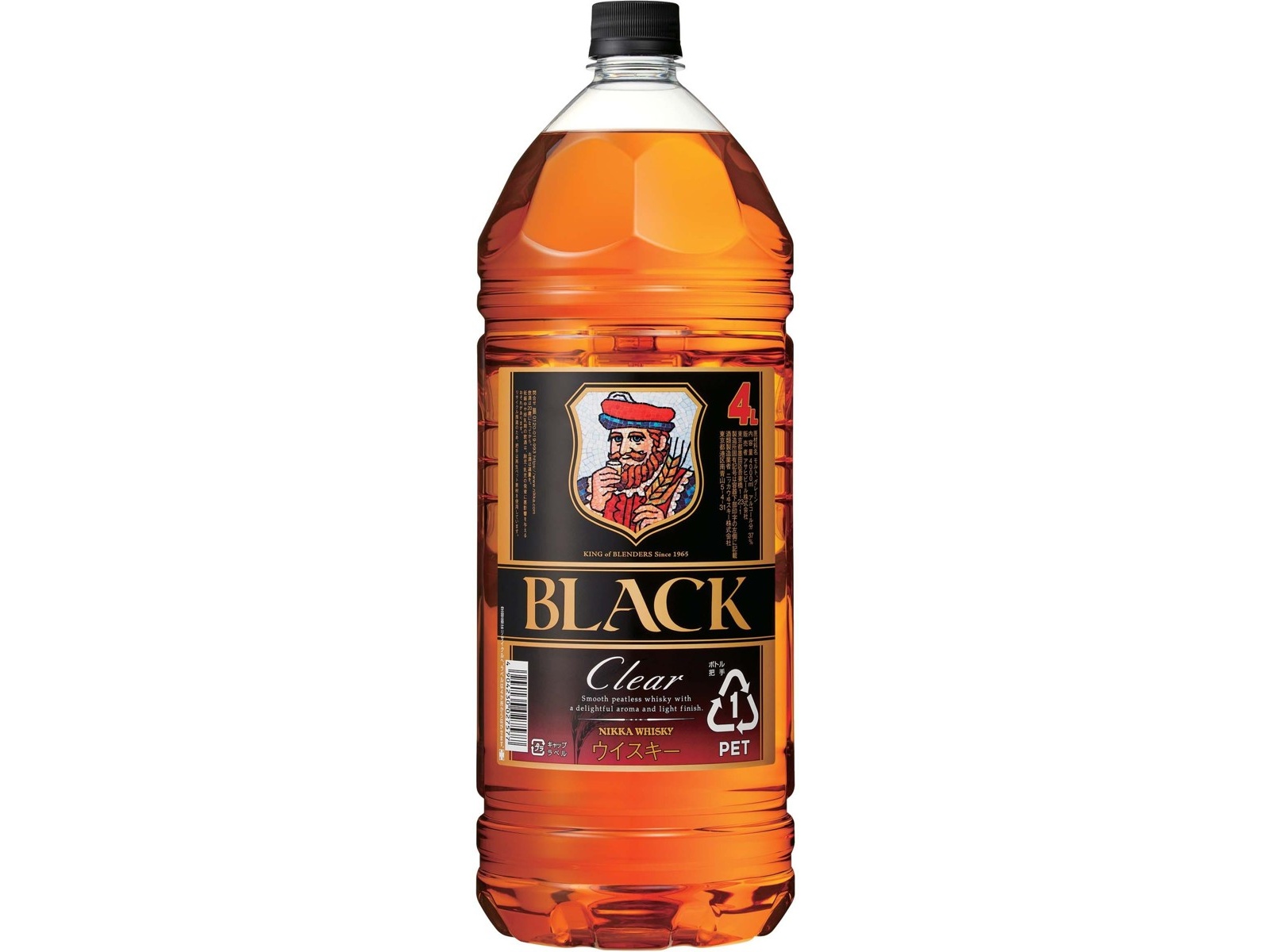 アサヒビール ブラックニッカ クリア 4000ml × 3本 楽天市場】ウイスキー ブラックニッカ クリア 4000ml 4Lペット