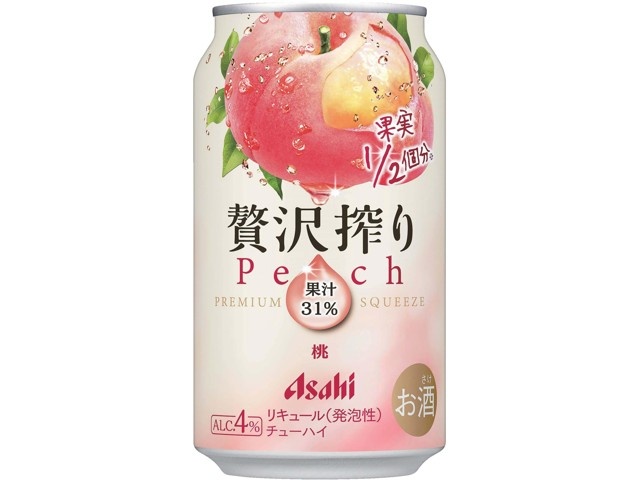 アサヒ 贅沢搾り桃 350ml（缶）| コープこうべネット