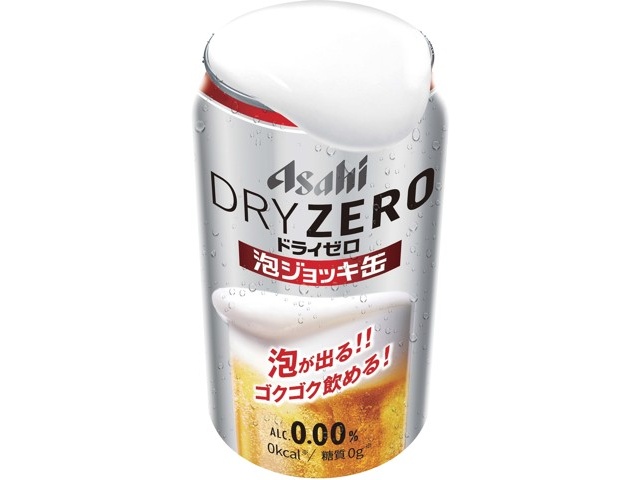 アサヒ アサヒ ドライゼロ 泡ジョッキ缶 340ml×6缶組 | コープこうべネット