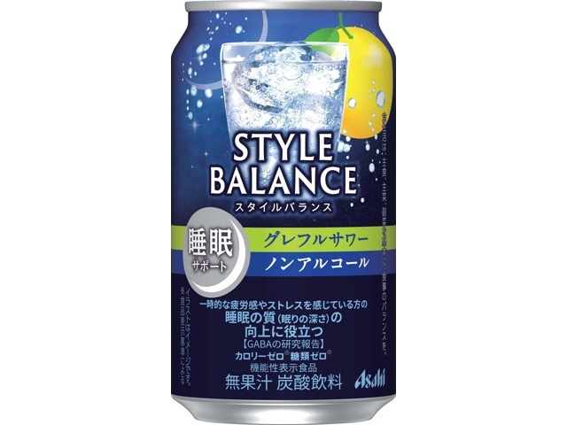お届け中止】アサヒ スタイルバランス睡眠サポートグレフルサワーノン