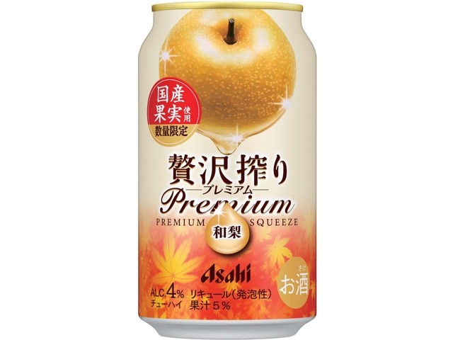 アサヒ 贅沢搾りプレミアム国産和梨 350ml(缶) | コープこうべネット