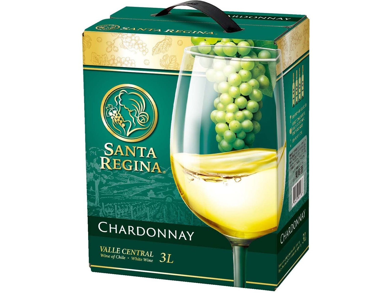 日本酒類販売 サンタ・レジーナシャルドネ白 3L（ボックス） | コープ