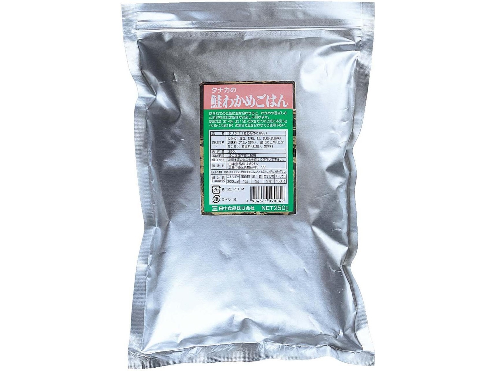 タナカ 鮭わかめごはん 250g| コープこうべネット