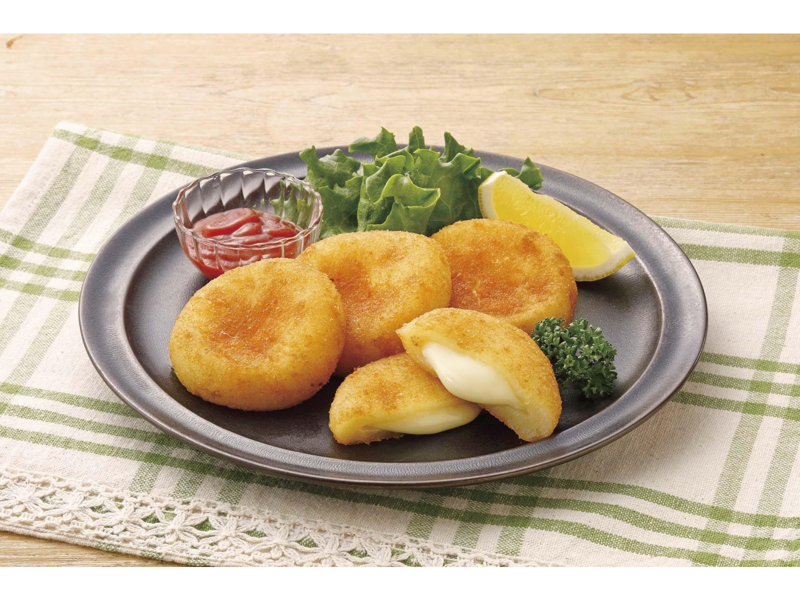 とろろ  冷凍］ ちぬや レンジで簡単！もちもちチーズポテト 140g（35g×4個入）×