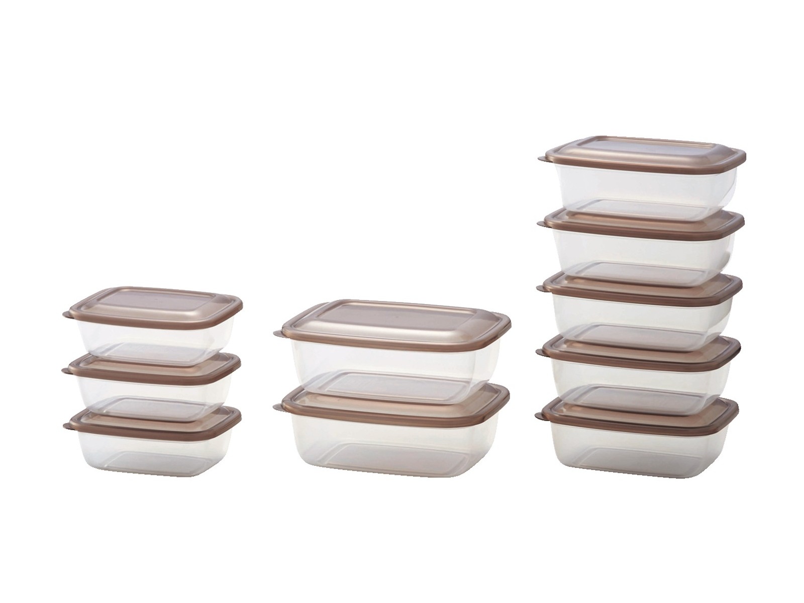 わちふぃーるど　非売品　レンジパック８点セット レンジはおまかせパックアソートセット 1セット ブラウン