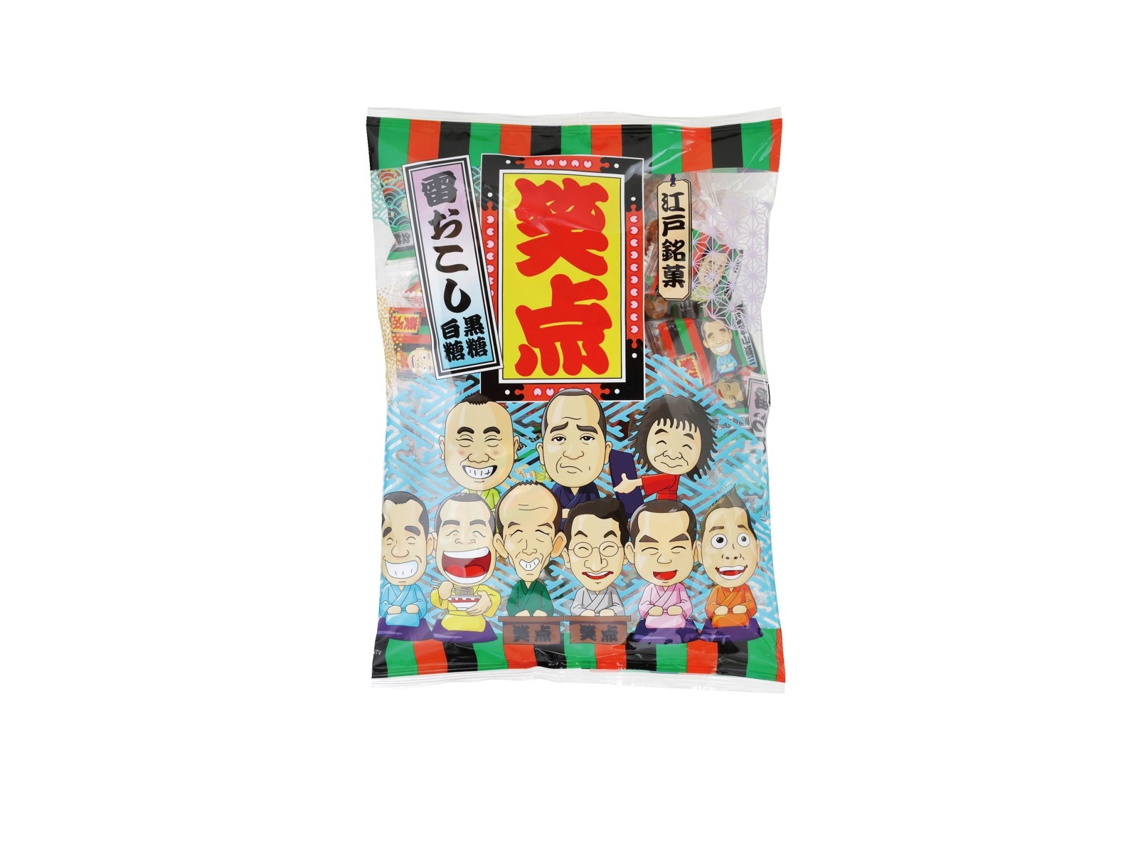 常盤堂雷おこし本舗 笑点おこし大喜利袋 150g| コープこうべネット