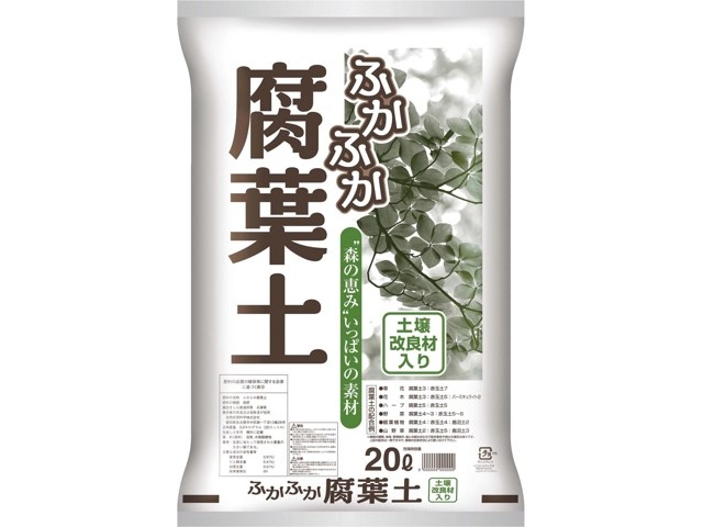 【感謝価格】 自然応用科学 ふかふか腐葉土 コープこうべネット 20L| 生物学