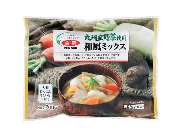 全国農協食品 九州産野菜使用 和風ミックス 200g| コープこうべネット
