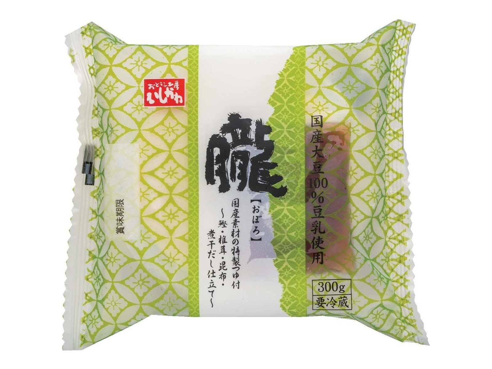 おとうふ工房いしかわ 朧【おぼろ】 1袋（豆腐300g、タレ25g