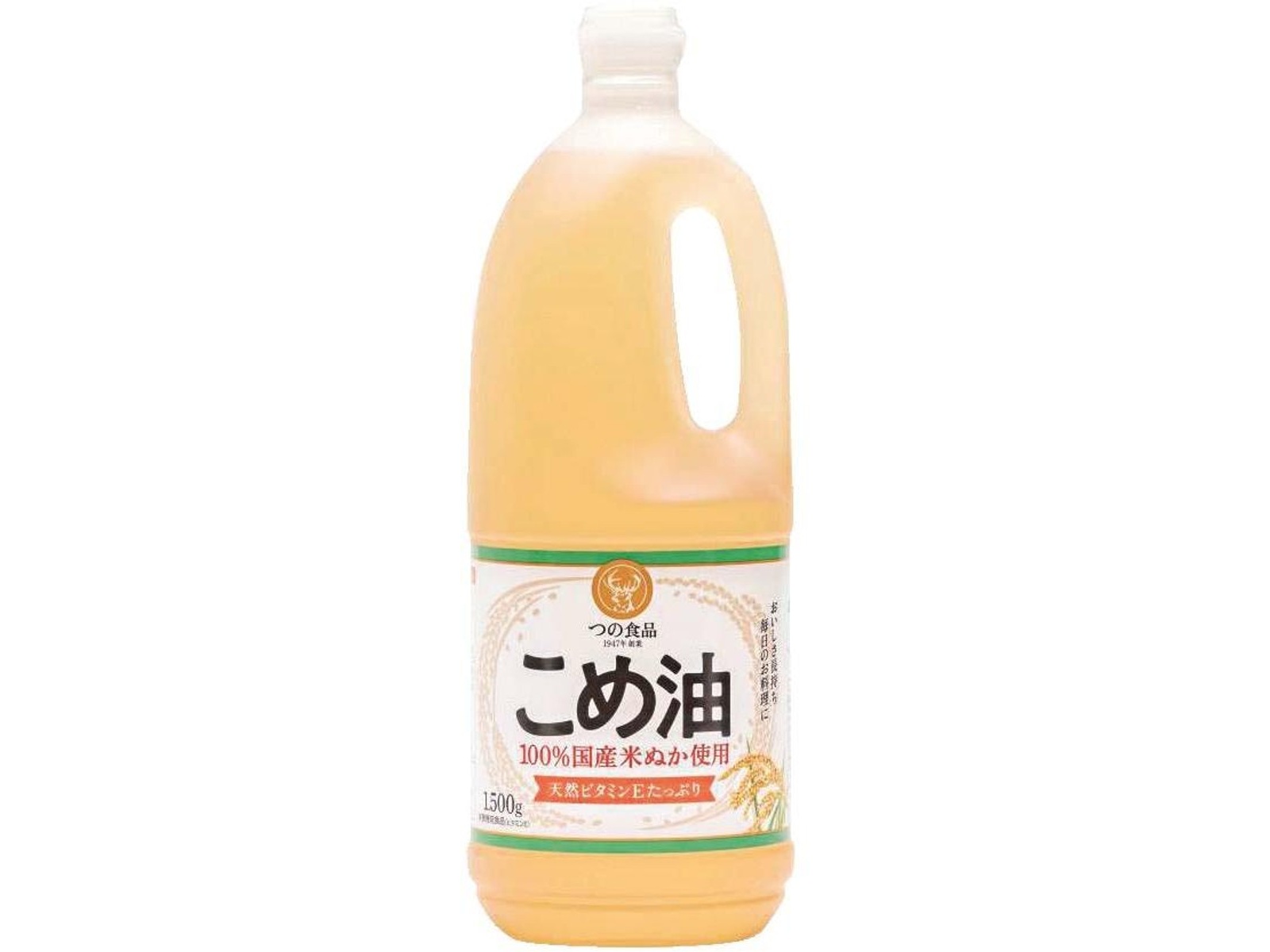 築野食品 国産こめ油 1,500g（ペット）| コープこうべネット