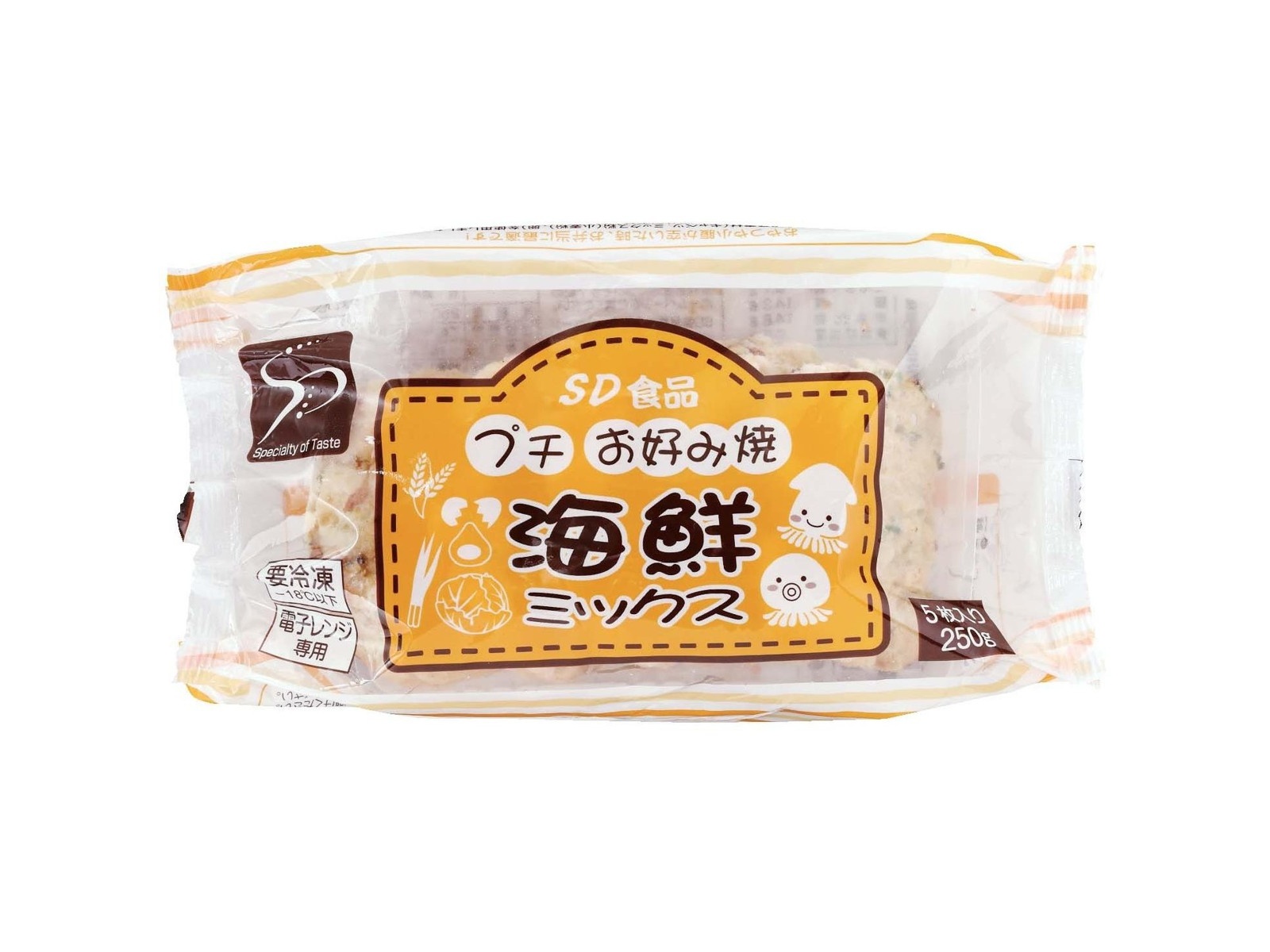 SD食品 プチお好み焼 海鮮ミックス 5枚入（250g）| コープこうべ