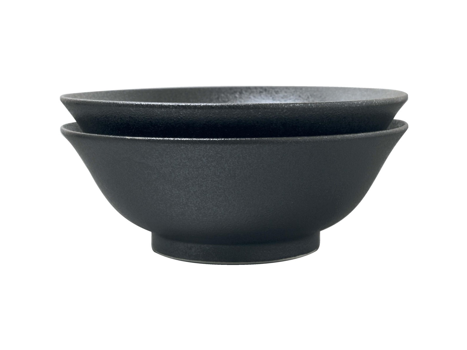 美濃焼 黒いうつわの麺鉢 2コ組| コープこうべネット