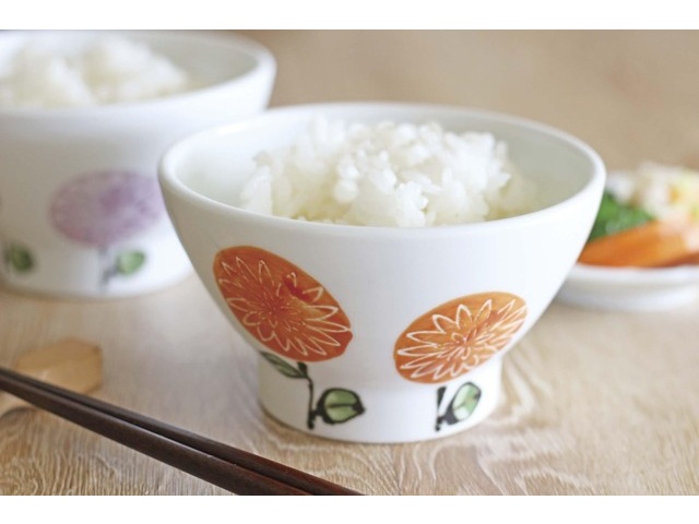 波佐見焼 込アップルお茶碗 小丼 2個 波佐見焼 土物ミニ茶碗