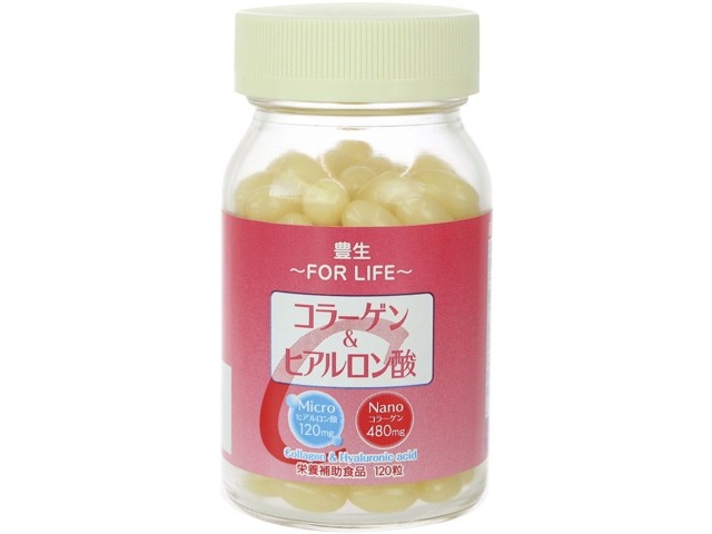 豊生 コラーゲン＆ヒアルロン酸 120粒×3箱 Amazon | 【丸藤】豊生 コラーゲン＆ヒアルロン酸 120粒 | 丸藤