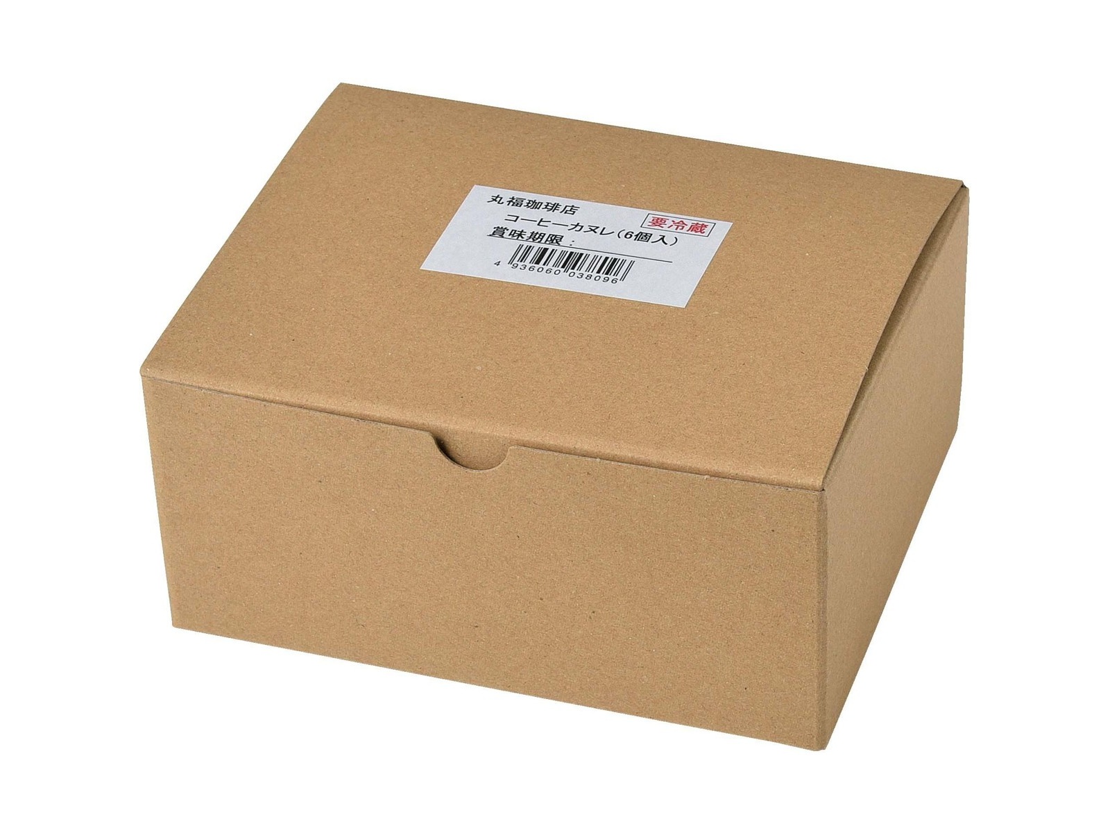 丸福珈琲店 こだわり珈琲店のコーヒーカヌレ 1箱（6コ入）| コープ