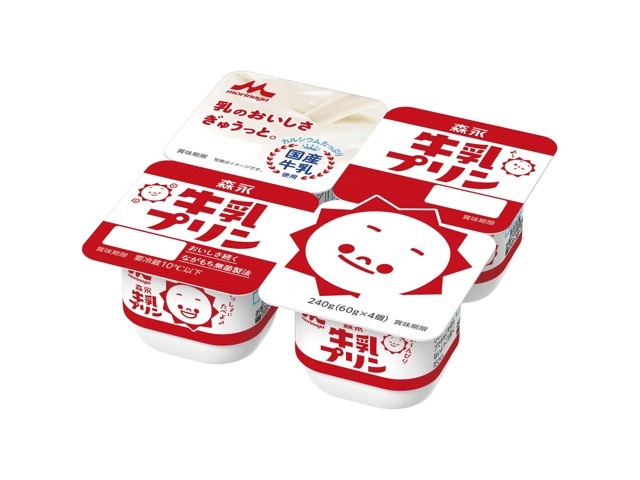 森永乳業 森永牛乳プリン 60g×4コ組| コープこうべネット