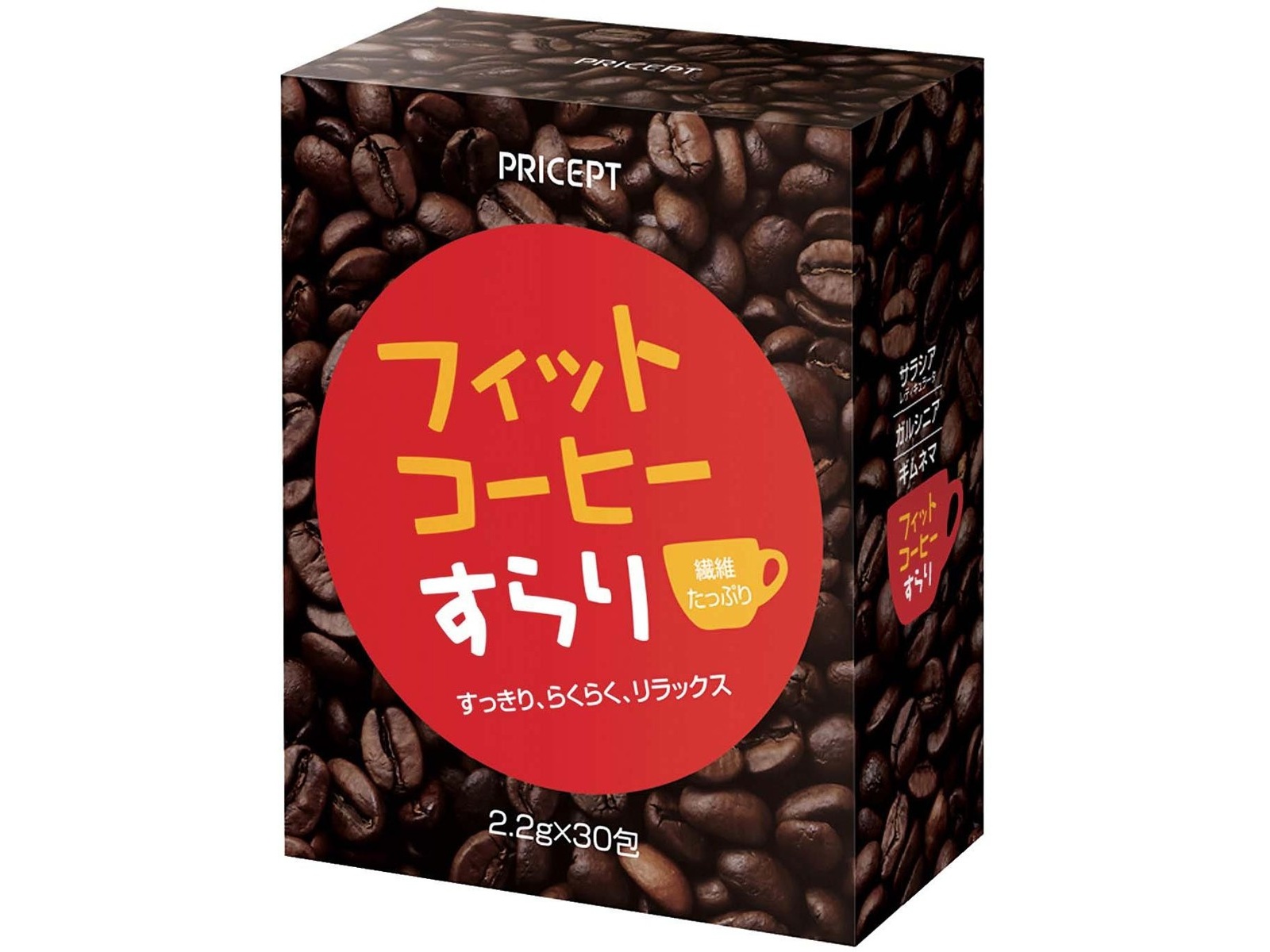 プリセプト フィットコーヒーすらり 1箱（2.2g×30包入）| コープ