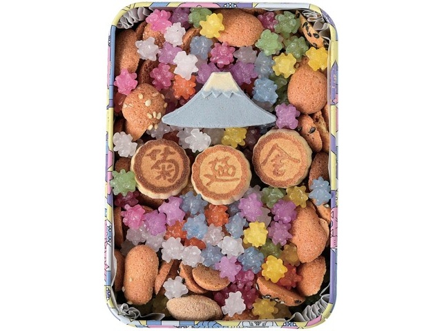 銀座菊廼舎 冨貴寄 135周年限定缶(花紫) 1缶（190g）| コープこうべ