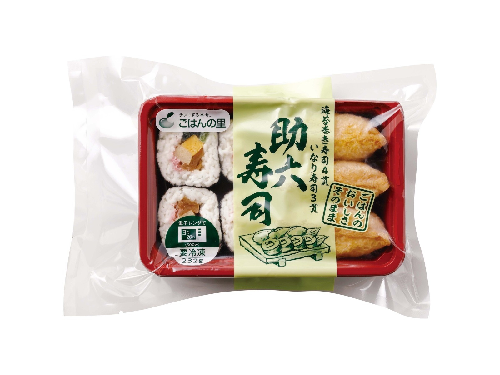 ポストごはんの里 助六寿司 7貫（232g）| コープこうべネット