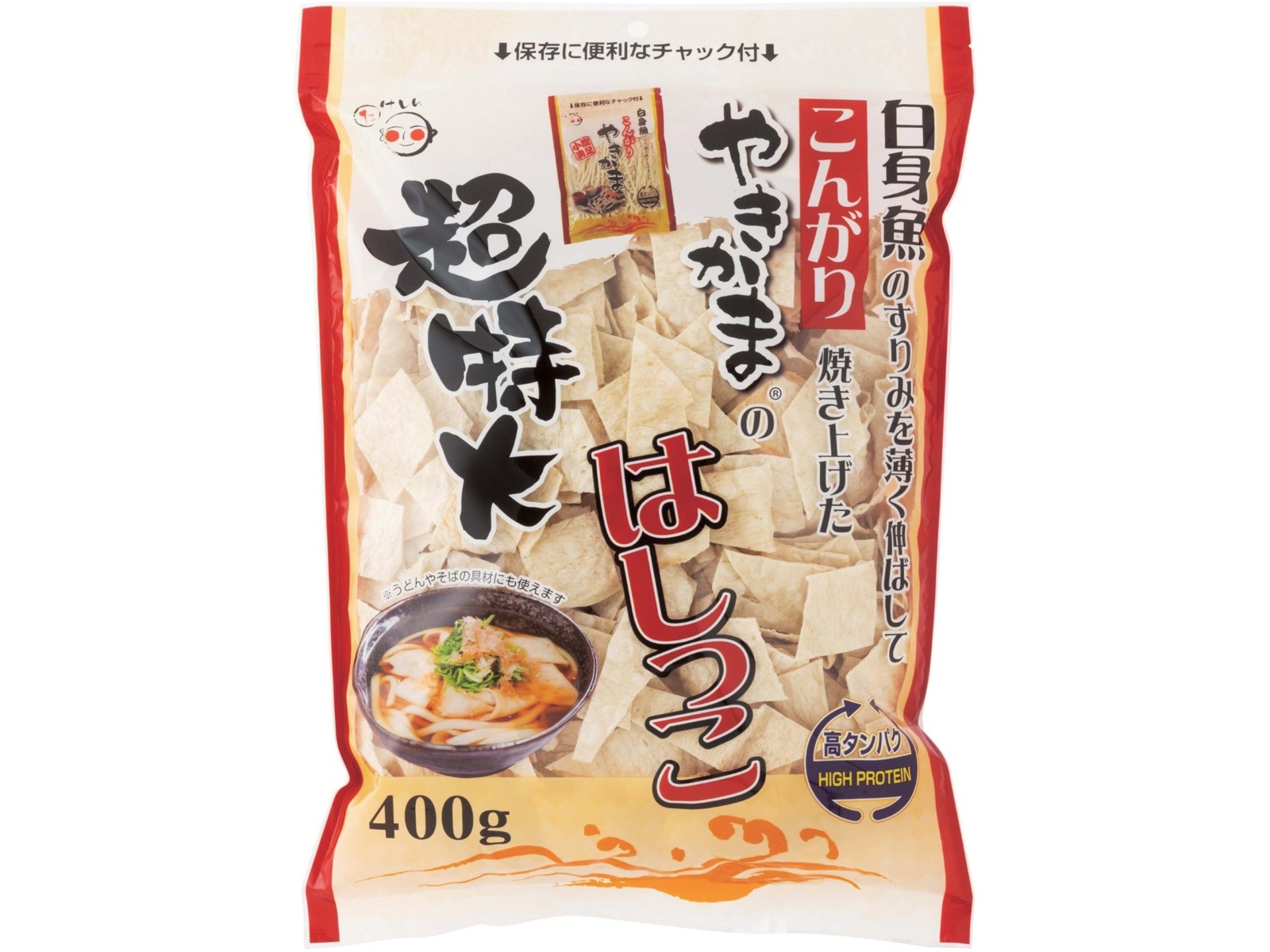 竹新製菓 超特大やきかまのはしっこ 400g | コープこうべネット