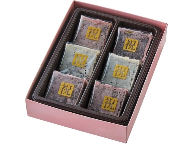 味路庵 紅白きんつば 1箱（6コ入）| コープこうべネット