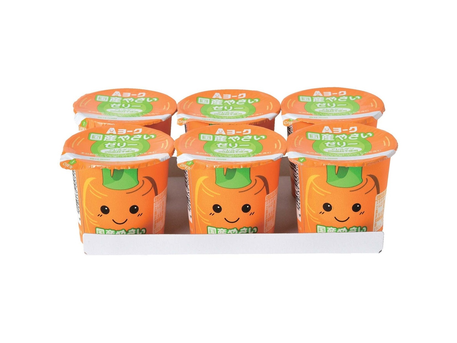 愛知ヨーク 国産やさいゼリー 70g×6コ入| コープこうべネット