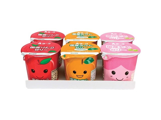 愛知ヨーク 国産くだものゼリー詰合せ 70g×6コ入| コープこうべネット