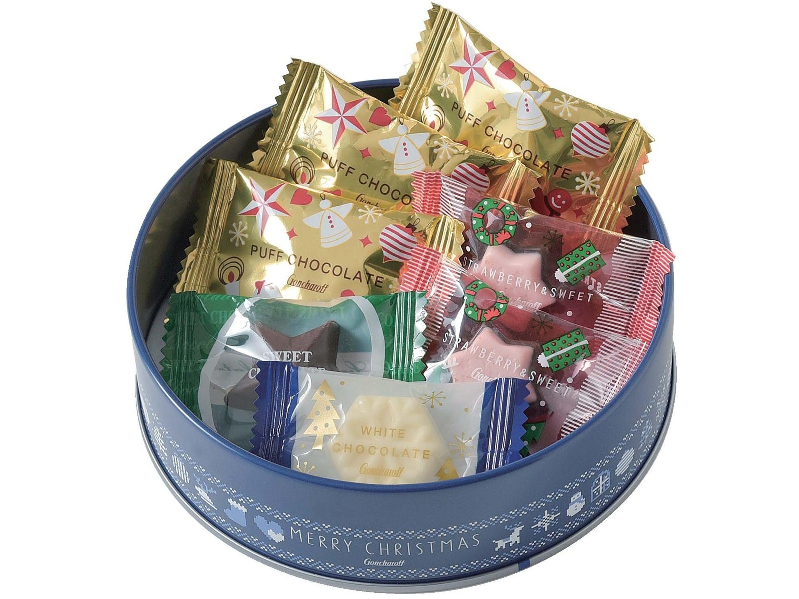 ゴンチャロフ クリスマスチョコレートミックス 1缶（7コ入）| コープ